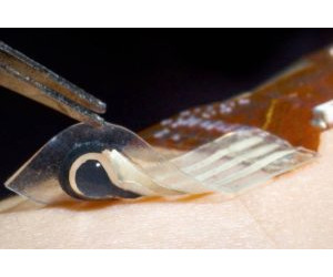 Stretchy gel sensor measures biomarkers on dry skin